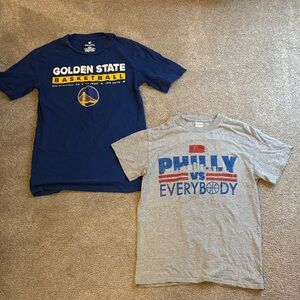 Gildan Gray Philly vs Everybody T-Shirt